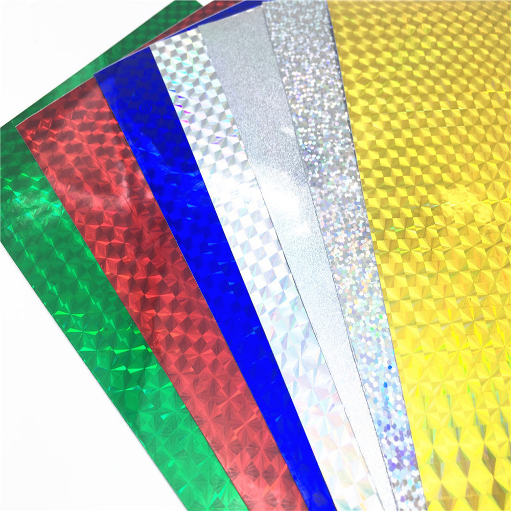 Fishing Lure Kit - 7pcs/lot Flash Tape Reflective Prism Stickers