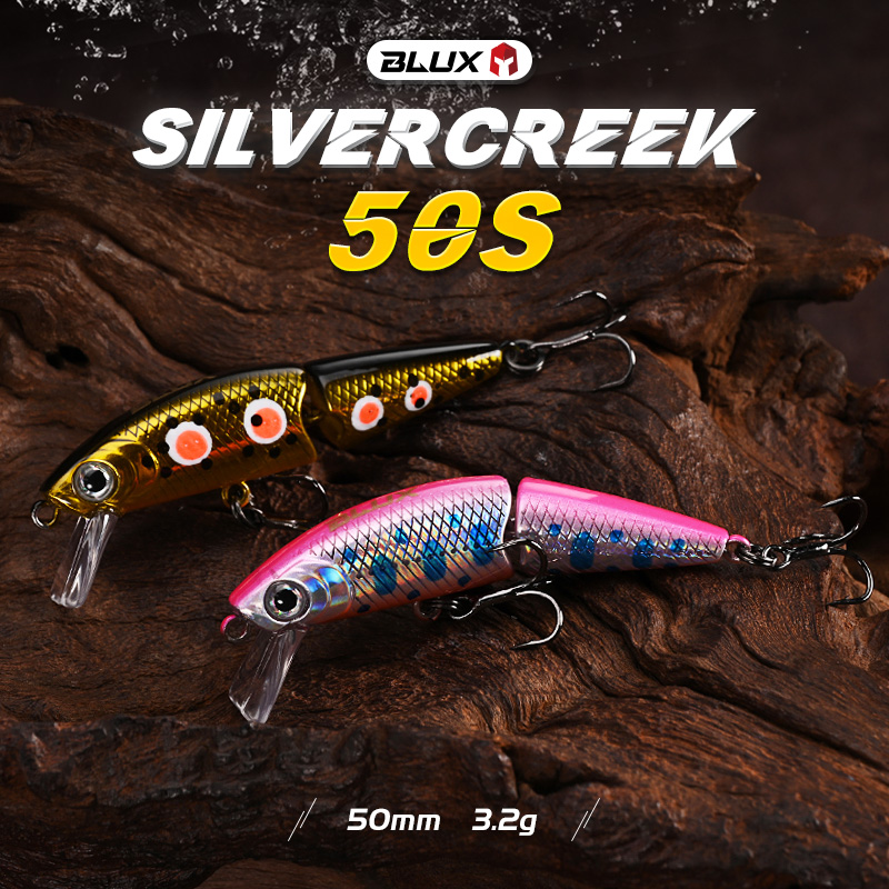 BLUX DR. Minnow Joint 50S Swim - Fishing Lure Spinnerbait ulasan dan harga