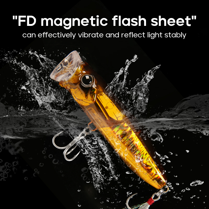 LETOYO 9.6g/18g Floating Poppe - Fishing Lure Topwater ulasan dan harga