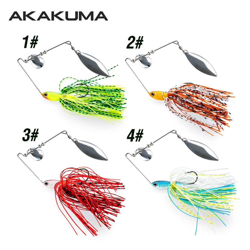 4pcs 18g Spinnerbait Fishing L - Fishing Lure Blade Bait ulasan dan harga