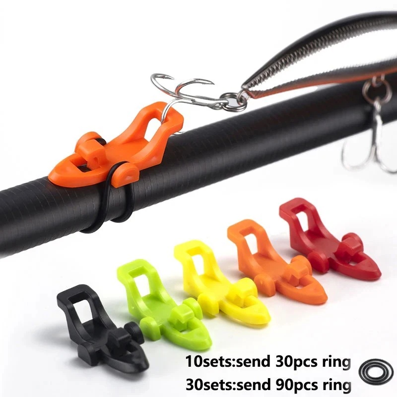 10/20/30pcs Fishing Rod Pole H - Fishing Lure Jig ulasan dan harga