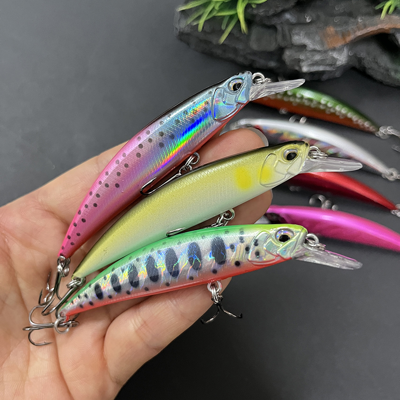13g 80mm Casting Sinking Minno - Fishing Lure Jerkbait ulasan dan harga