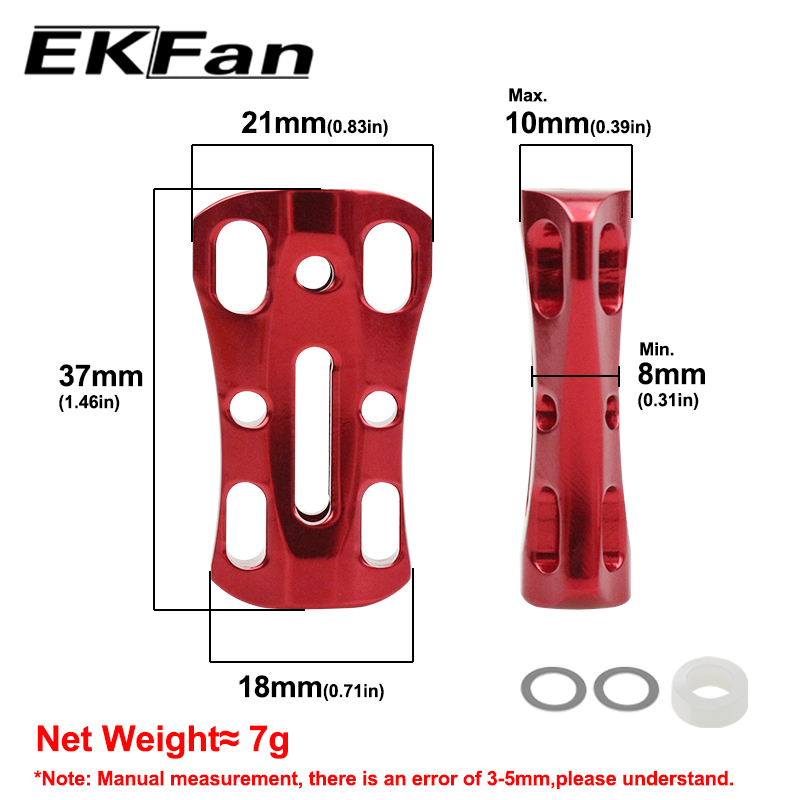 EKFan 1pc Aluminum Alloy Hollo - Fishing Lure Spinner ulasan dan harga