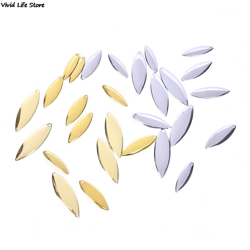 50pcs 45g/50g/75g Metal Willow - Fishing Lure Blade Bait ulasan dan harga
