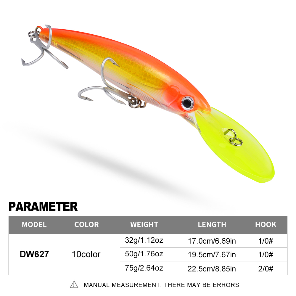 1PC 32g 50g 75g Big Floating M - Fishing Lure Topwater ulasan dan harga