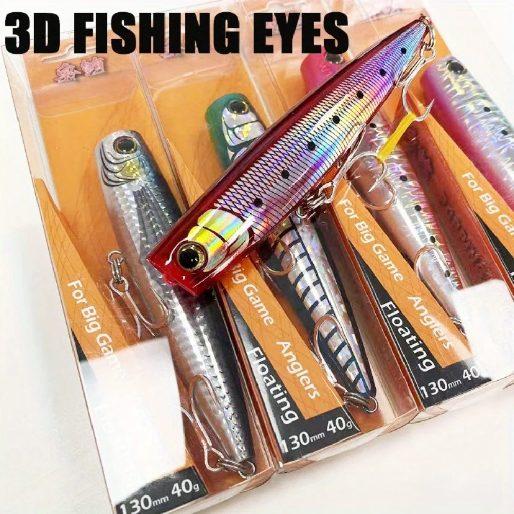 1PC Large Size ABS Popper Lure - Fishing Lure Topwater ulasan dan harga