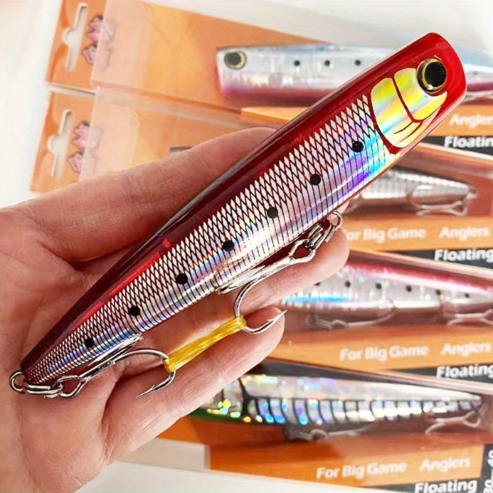 1PC Large Size ABS Popper Lure - Fishing Lure Topwater ulasan dan harga