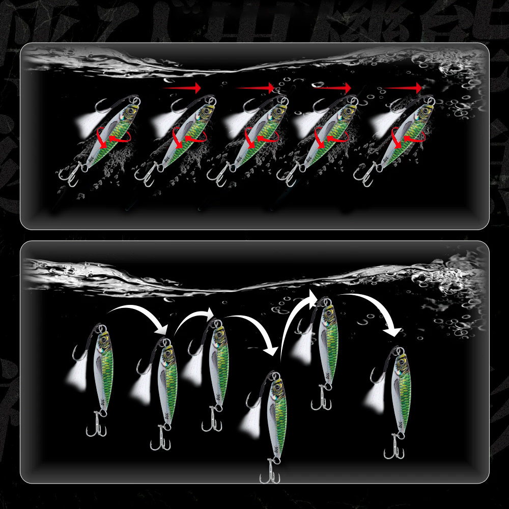 Hunthouse Metal Jig Fishing Lu - Fishing Lure Spinnerbait ulasan dan harga