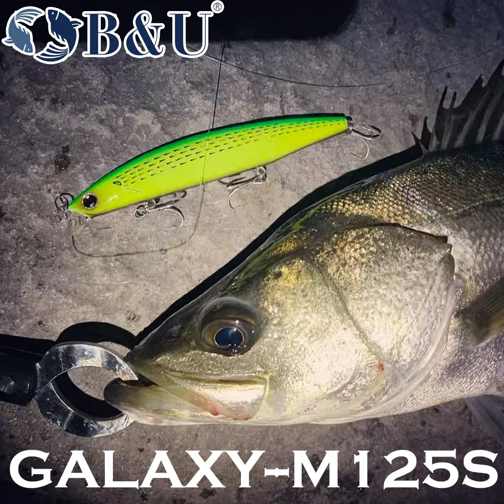 B&U 125mm Sinking Minnow Sea F - Fishing Lure Jerkbait ulasan dan harga