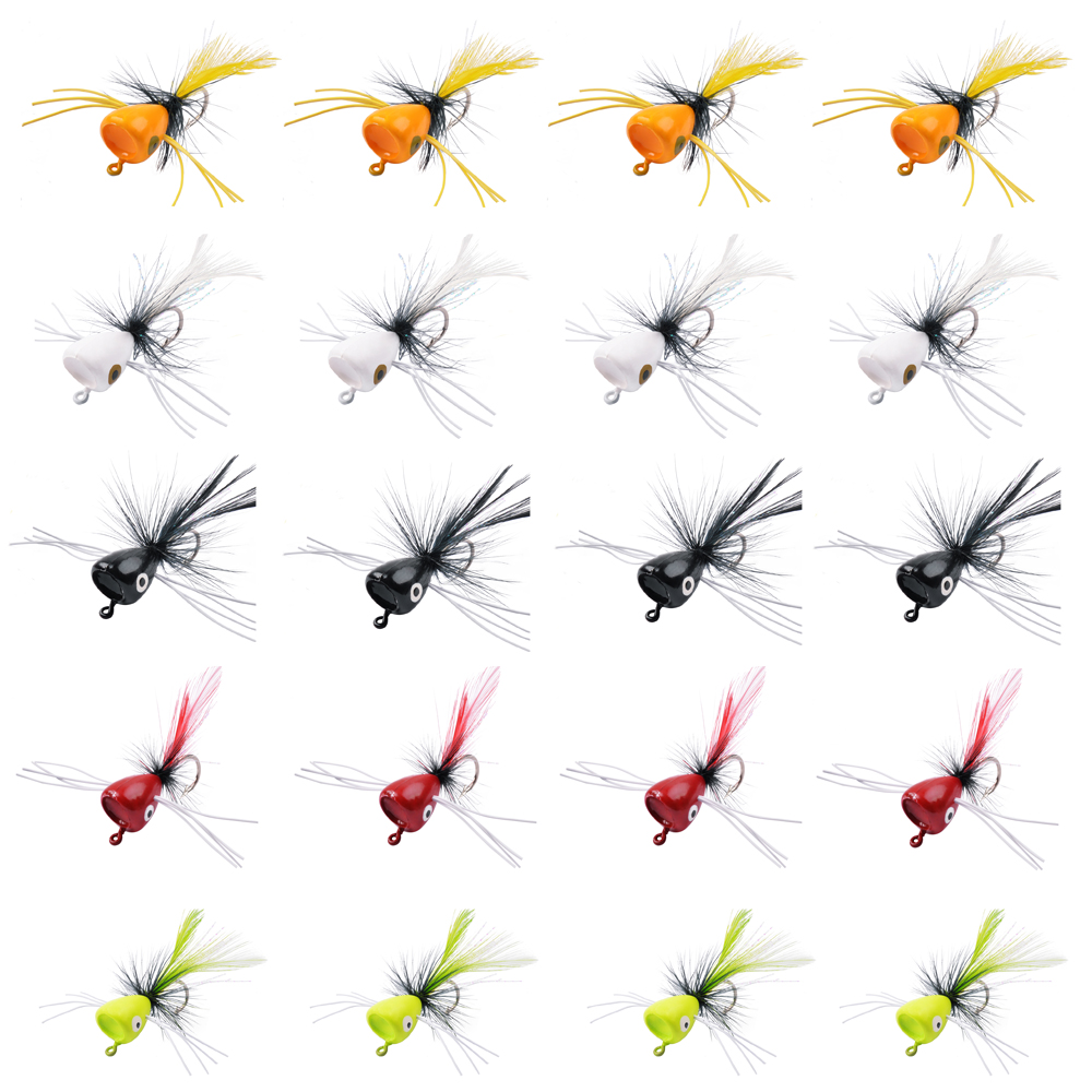 5Pcs Foam Fly Fishing lures Po - Fishing Lure Popper ulasan dan harga